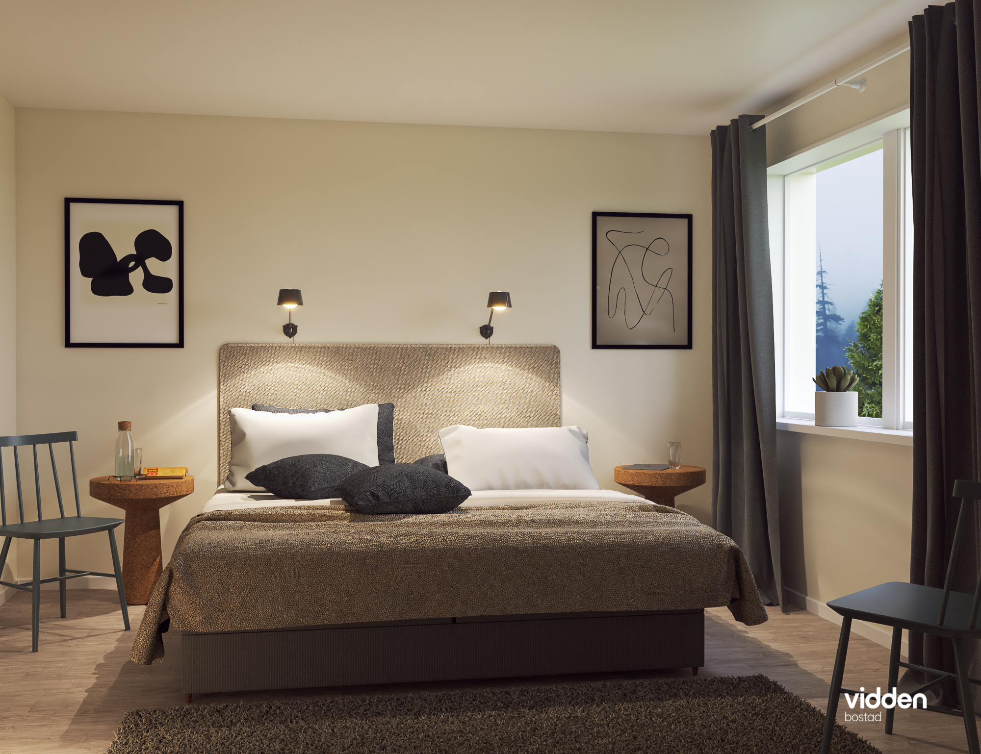 Inredning sovrum