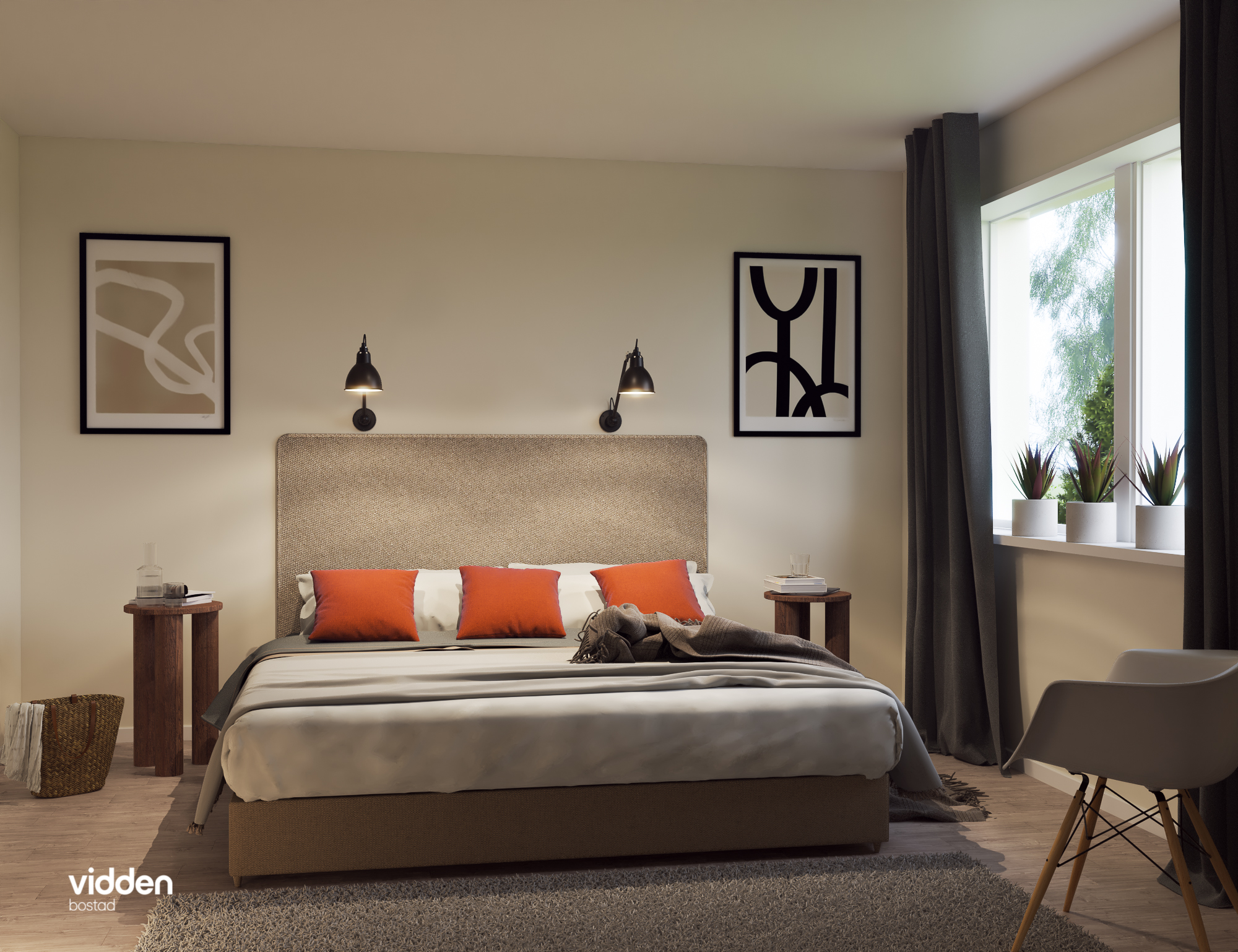 Inredning sovrum