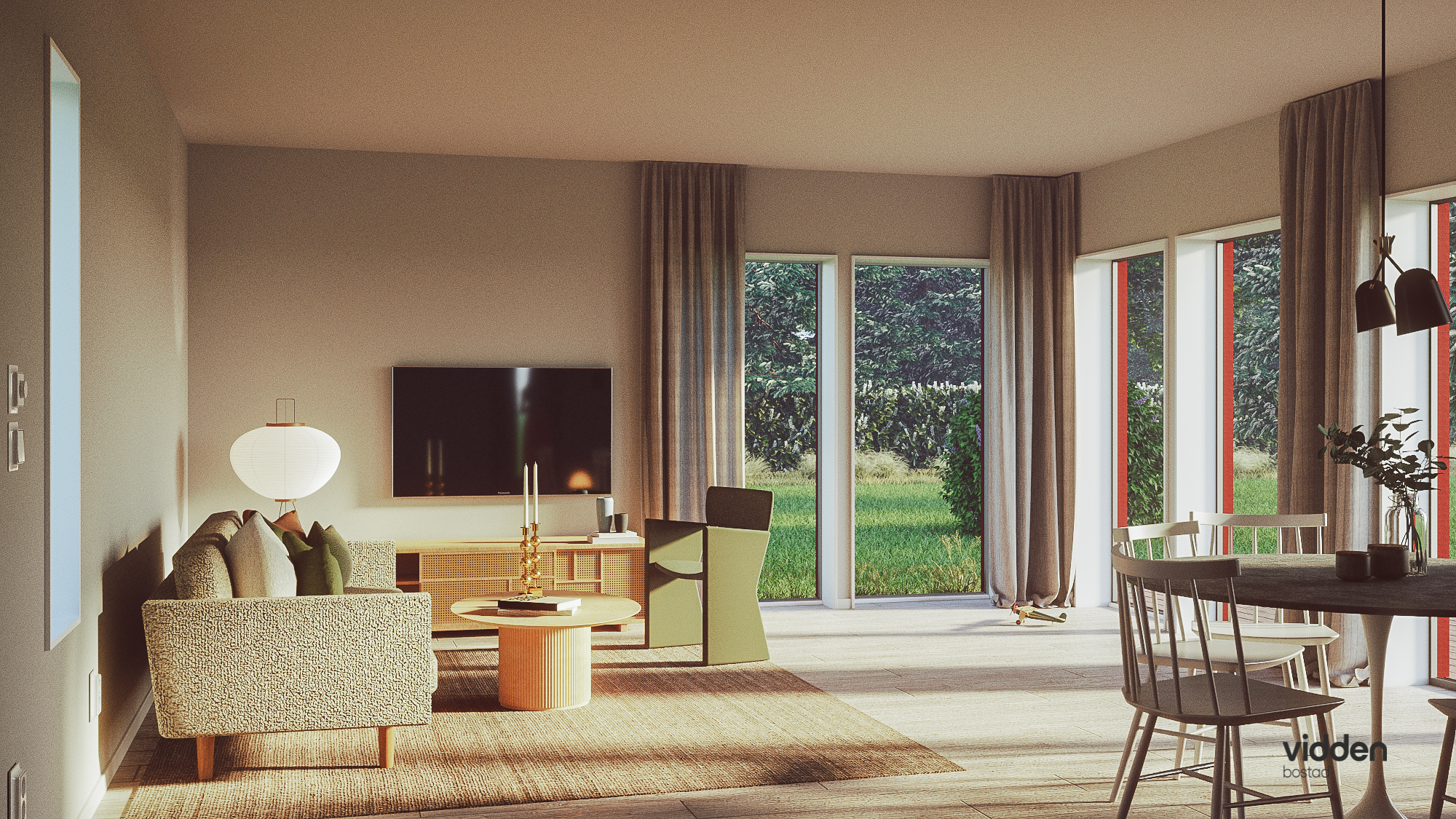 Vardagsrum bågvägen